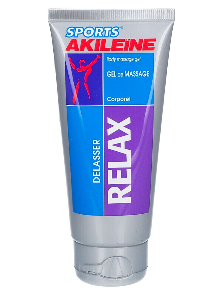 Akileïne Sports Relax Gel de Massage Corporel 75 ml